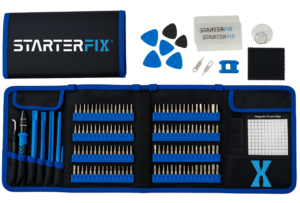 StarterFix corso e kit completo per imparare la riparazione smartphone, con manuale e strumenti professionali